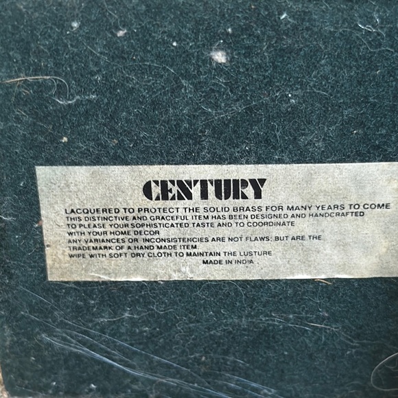 Rustic Brown and Gold Candle Accents solid brass - Picture 2 of 11